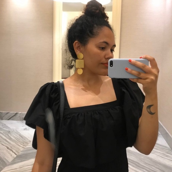 Solid and Striped smocked ruffle dress - Picture 3 of 4